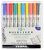 Rotulador Zebra Mildliner Doble Punta Friendly Y Refresh 10 | Zebra Pen | Pack 1 Unidades
