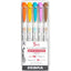 Rotulador Zebra Mildliner Warm Punta Pincel 5 Colores Cali