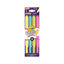 Clicks 4 Subrayadores Retractiles Lavables