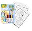 Libro actividades y colorear por números Bluey 6 rotuladores Crayola