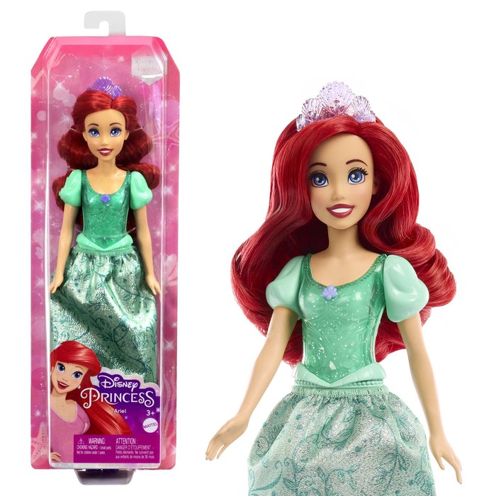 DISNEY PRINCESS ARIEL | MATTEL DISNEY PRINCESS | 1 UNIDAD | 194735120338