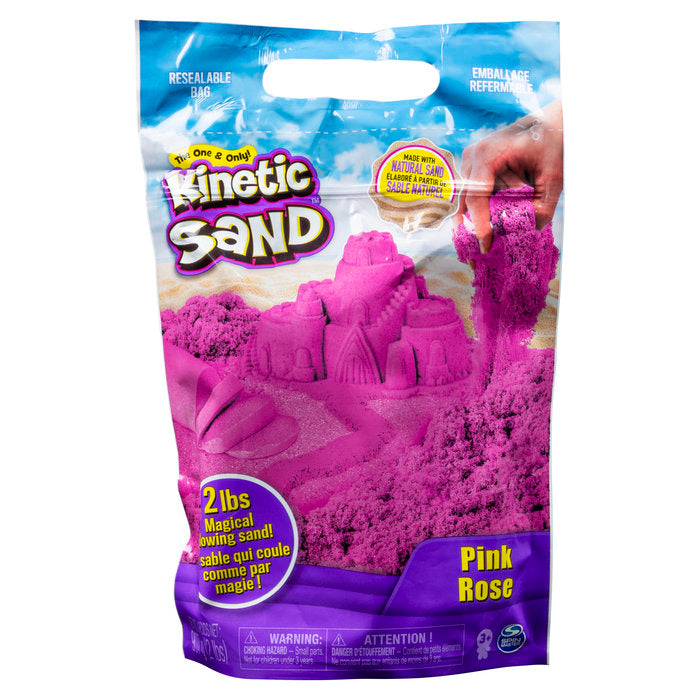 KINETIC SAND BOLSA ARENA ROSA | SPIN MASTER KINETIC SAND | 1 UNIDAD | 778988562932
