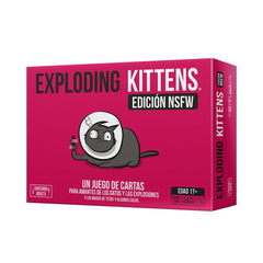 JUEGO DE CARTAS EXPLODING KITTENS NSFW | ASMODEE JUEGOS | 1 UNIDAD | 810083044132
