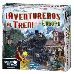 JUEGO DE MESA AVENTUREROS AL TREN EUROPA | ASMODEE JUEGOS | 1 UNIDAD | 824968717127