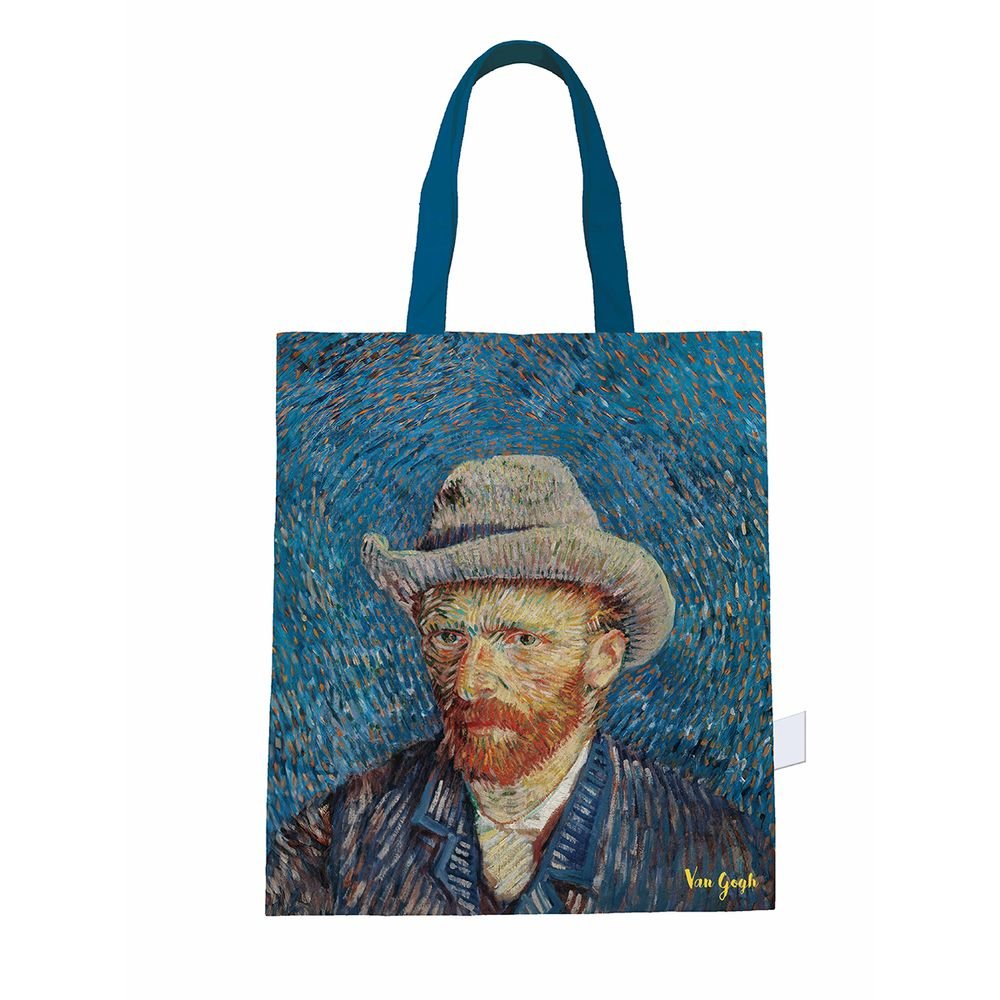 BOLSA DE TELA ALGODON AUTORRETRATO DE VAN GOGH | ENESCO