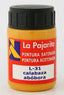 C/6 bote pintura satinada La Pajarita Calabaza base latex