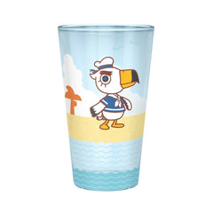 VASO GRANDE 400ML PERSONAJES DE LA PLAYA ANIMAL CROSSING | ABYSSE | ENVASE 2 UDS. UNIDAD | 2366536115808