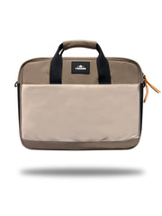PORTAORDENADOR UNISEX CHARRO WORK TAUPE | CLAVE DE SOL BAGS S,L