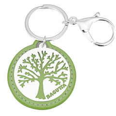 LLAVERO PLATEADO ARBOL DE LA VIDA CLASSIC VERDE | BAGUTTA | 1 UNIDAD | 3000000070383