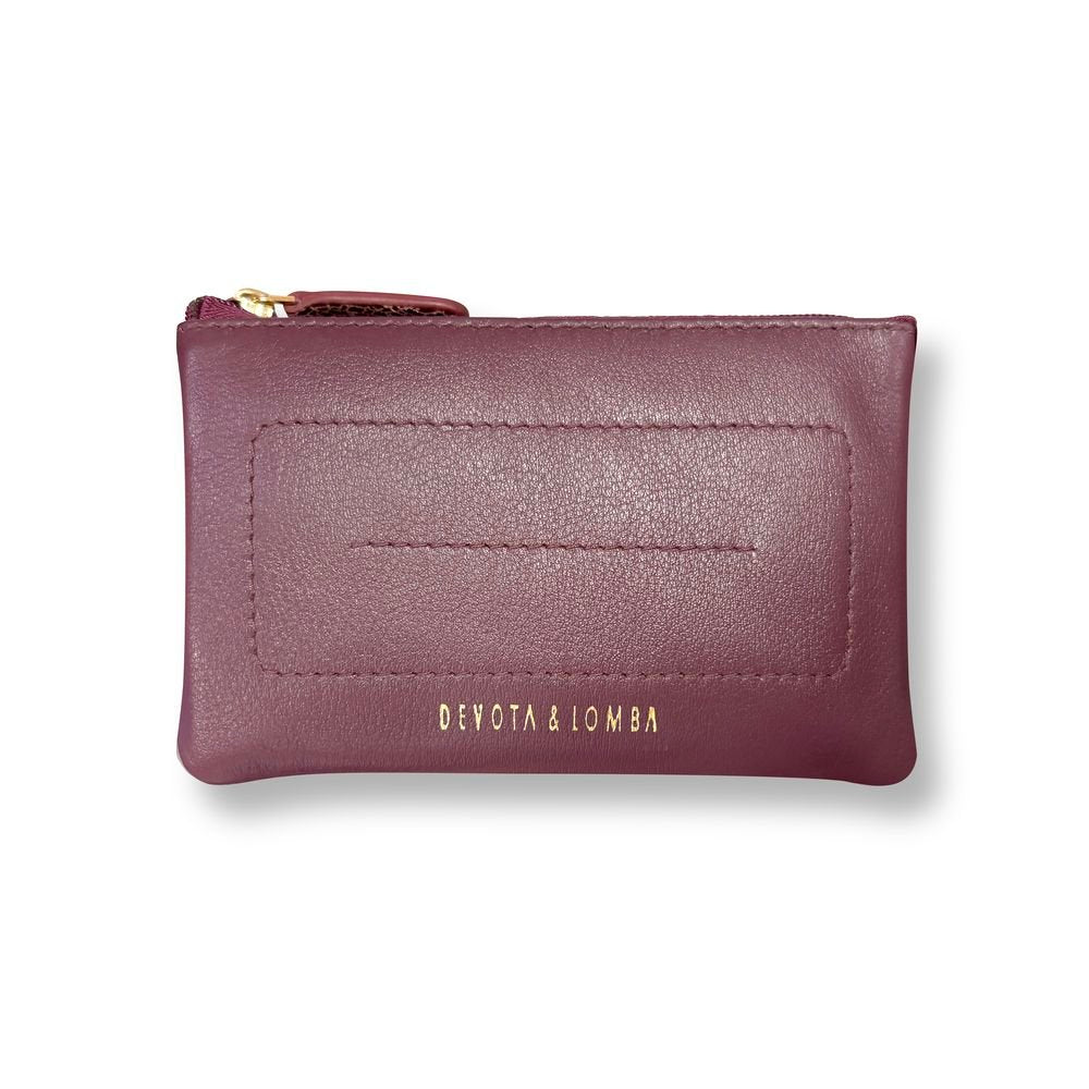 MONEDERO MUJER D&L ALSACIA PEQUEÑO BURDEOS | TRAVEL FANTASY DEVOTA Y LOMBA | 1 UNIDAD | 3004250000244