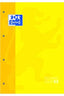 Recambios de color amarillo A4 Oxford Cuadernos