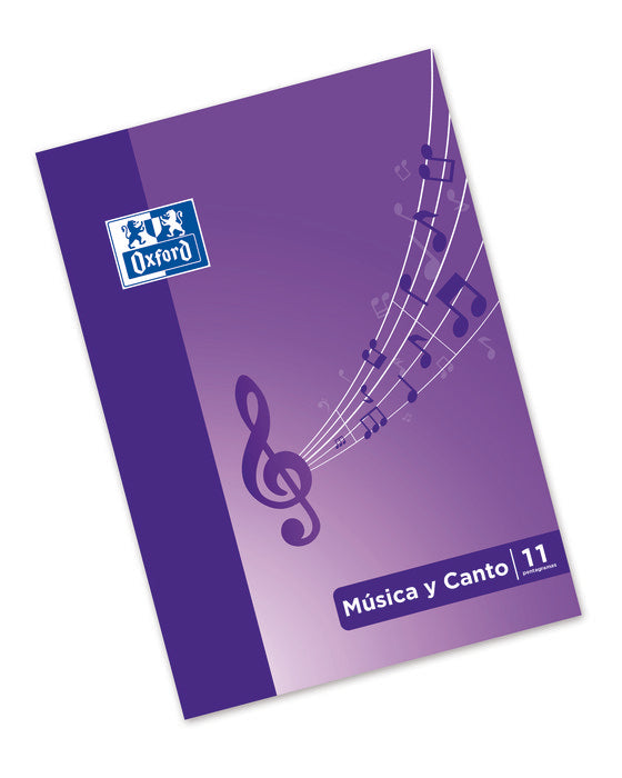Bloc Espiral Estándar Liso 24H 90g | Oxford | Cartón | Formato Estándar | Pack 1 Unidades