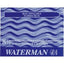 Cartucho de Tinta Waterman Azul C/8 para Bolígrafos Waterman