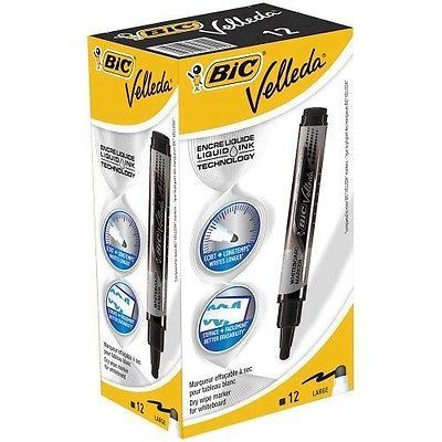Rotulador Velleda Liquido Negro | Velleda | Pack 12 Unidades