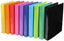 C/10 carpeta a4 4 anillas 30mm carton forrado colores surtidos