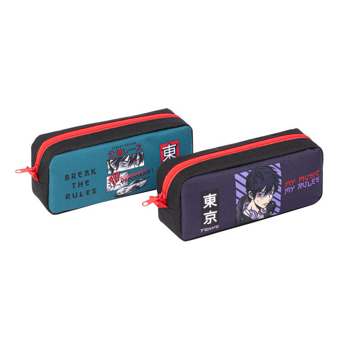 PORTATODO SIMPLE RECTANGULAR MANGA STYLE SURTIDOS | VIQUEL DISEÑO