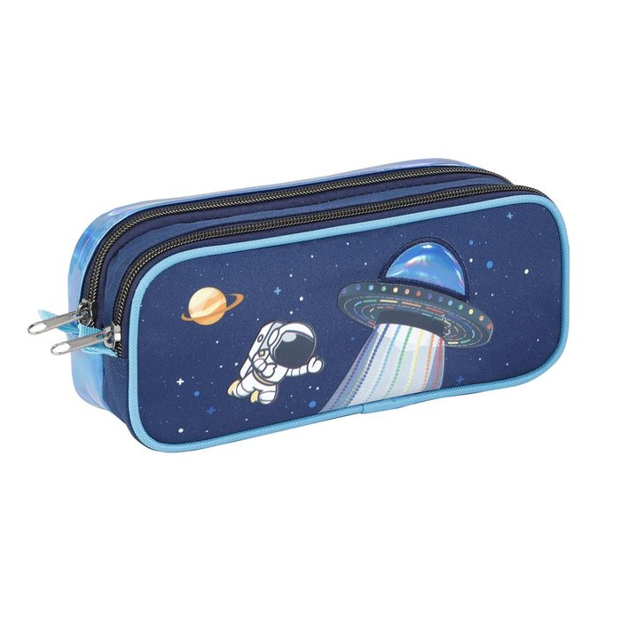 PORTATODO DOBLE ESPACIO 22X9X6CM POLIESTER 600D | VIQUEL DISEÑO