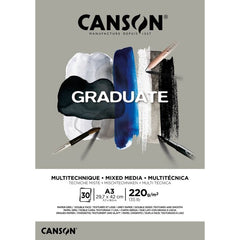 Bloc Espiral Estándar Liso 30H 220g | Guarro & Canson | Cartón | Formato Estándar | Pack 5 Unidades