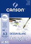 Bloc dibujo Canson Imagine A3 50 hojas 200g cómic y manga