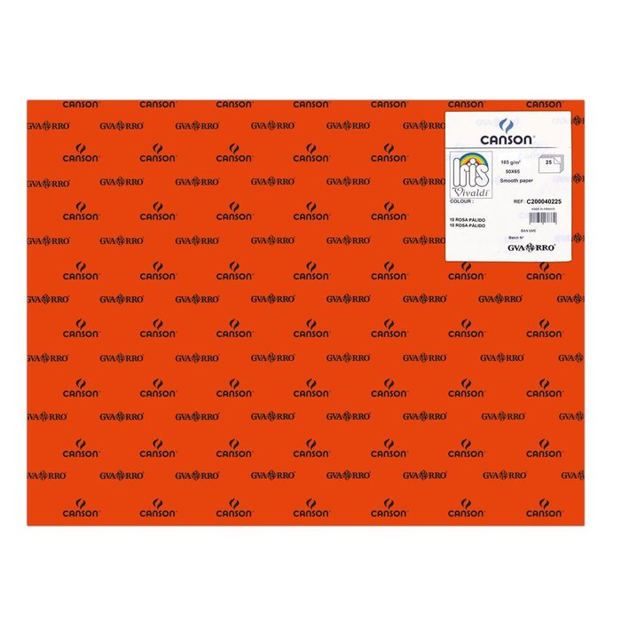 CARTULINA GUARRO 50X65 185GRS IRIS ROSA | 25 UNIDADES | (GUARRO & CANSON)