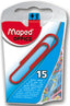 CLIPS GIGANTES COLORES 50MM 15 UNIDADES | 12 UNIDADES | (MAPED)