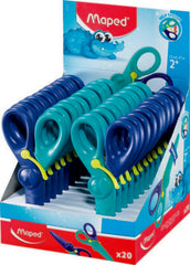 EXPOSITOR 20 TIJERA MAPED KIDIPULSE 12 CM SIMETRICA | 20 UNIDADES | (MAPED)