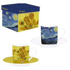 SET 2 TAZAS SURTIDAS VAN GOGH EN CAJA DE REGALO | ENESCO | 1 UNIDAD | 3453131145060