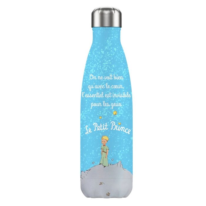 BOTELLA TERMICA EL PRINCIPITO 500ML AZUL CON FRASE | ENESCO | 1 UNIDAD | 3453131154871