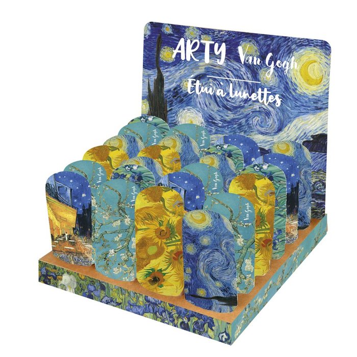EXPOSITOR 24UD ESTUCHE GAFAS VAN GOGH SURTIDAS | ENESCO | ENVASE 24 UDS. UNIDAD | 3453131166027