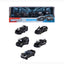 Giftpack Set Regalo Coches Negros 5 Coches