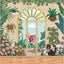 Tarjeta Felicitacion Arabesco Ventana al Patio 16x16 cm PICTURA