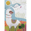 Tarjeta Felicitacion para Colorear Alpaca PICTURA