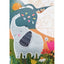 Tarjeta Felicitacion para Colorear Elefante Pictura 11.7 x 16.7 cm