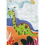 Tarjeta Felicitación para Colorear Dinosaurio PICTURA