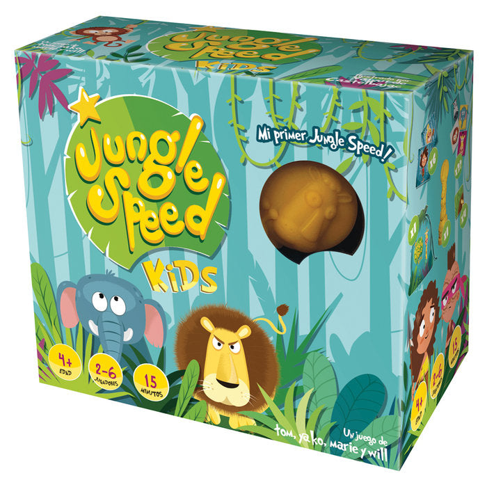 JUEGO DE MESA JUNGLE SPEED KIDS | ASMODEE JUEGOS | 1 UNIDAD | 3558380052449