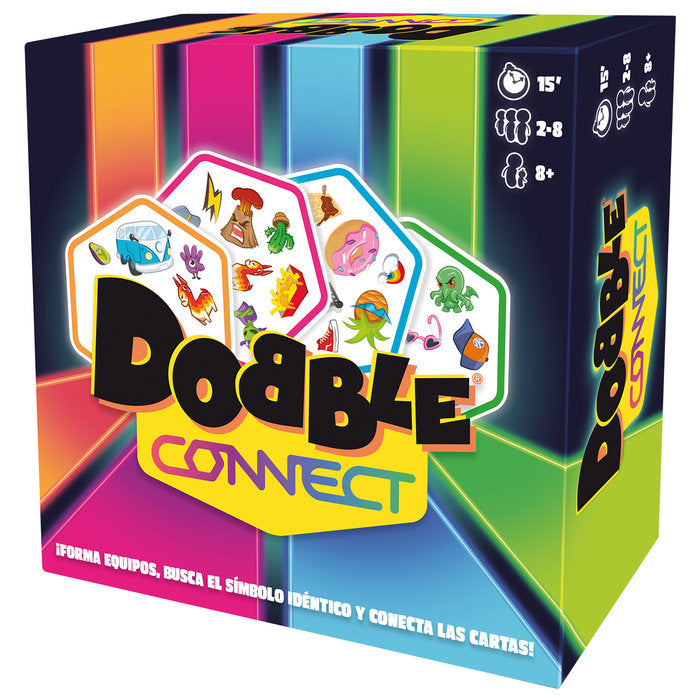 JUEGO DE MESA DOBBLE CONNECT | ASMODEE JUEGOS | 1 UNIDAD | 3558380108115