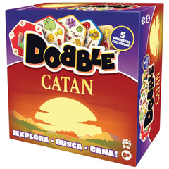 JUEGO DE CARTAS DOBBLE CATAN | ASMODEE JUEGOS | 1 UNIDAD | 3558380133759