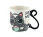 Taza Houba Porcelana 25 Cl Gato Malo