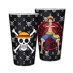 VASO XXL - 400ML ONE PIECE LUFFY 2UDS | ABYSSE | ENVASE 2 UDS. UNIDAD | 23665361056274