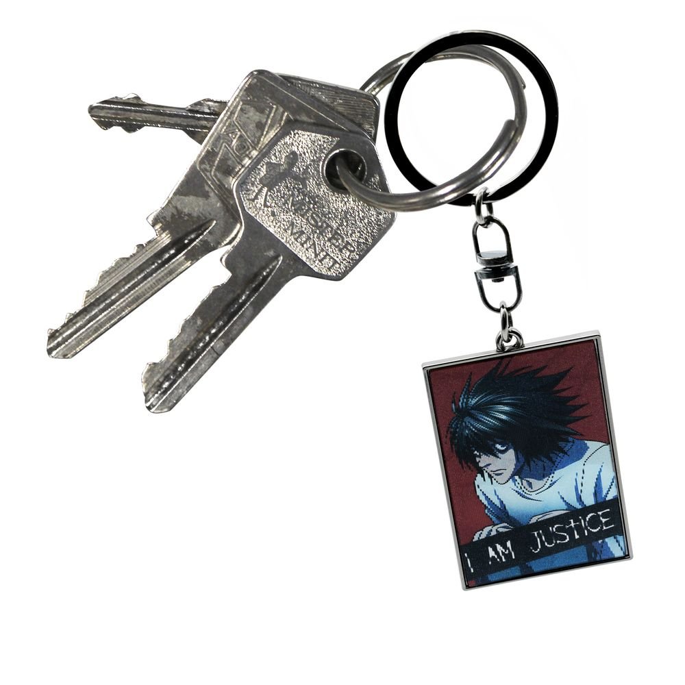 LLAVERO LENTICULAR JUSTICIA DEATH NOTE | ABYSSE | 1 UNIDAD | 3665361129820