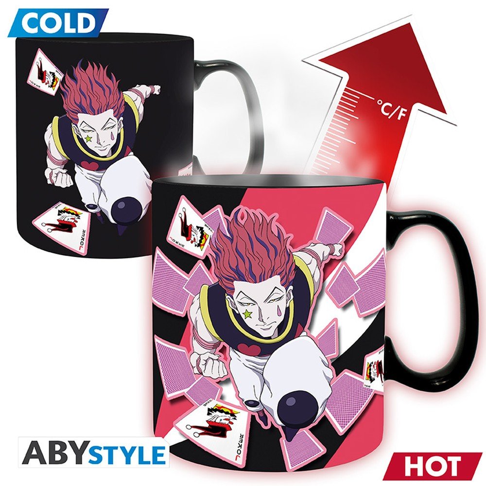TAZA TERMICA 460 ML GON Y HISOKA HUNTER X HUNTER | ABYSSE | ENVASE 2 UDS. UNIDAD | 23665361152181