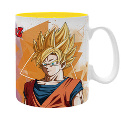 TAZA 460 ML DBZ GOKU & VEGETA DRAGON BALL | ABYSSE | ENVASE 2 UDS. UNIDAD | 13665361161834