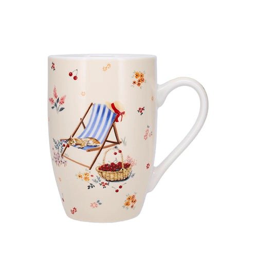 TAZA REDONDA XL 490 ML + CAJA REGALO BOHEME | KIUB | 1 UNIDAD | 3700572806709
