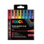 Rotulador Uni Posca Pc-3L 8 Colores Purpurina | Posca | Pack 1 Unidades