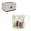 Taza Porcelana Pareja de Gatos 280 ml y Caja de Regalo KIUB