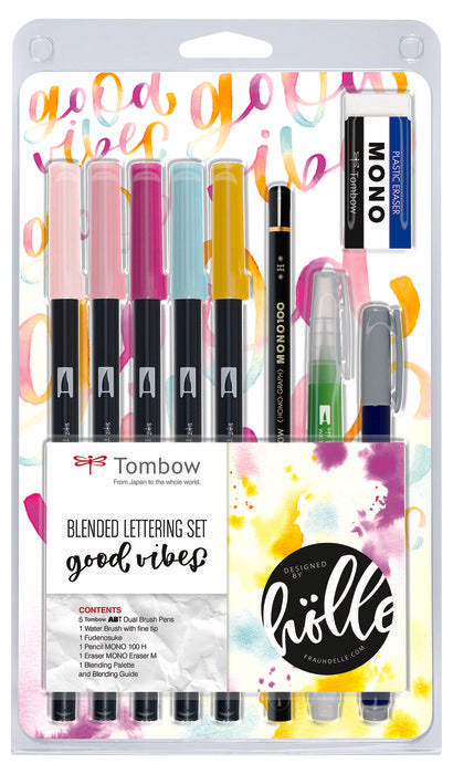 SET TOMBOW BLENDED LETTERING GOOD VIBES | TOMBOW | 1 UNIDAD | 4003198130340