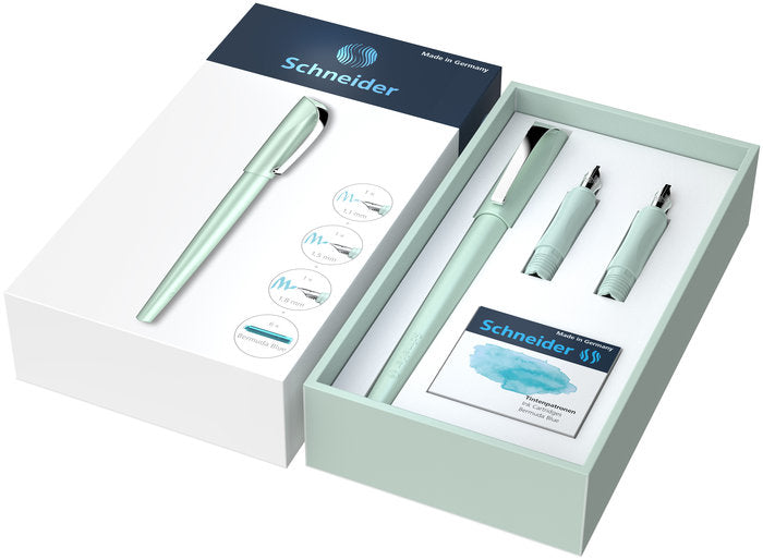 SET REGALO PLUMA ESTILOGRAFICAS SCHNEIDER CALLISSIMA VERDE | SCHNEIDER | 1 UNIDAD | 4004675148131
