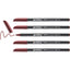 Rotulador Edding 1200 Rojo Ingles | Edding | Pack 5 Unidades