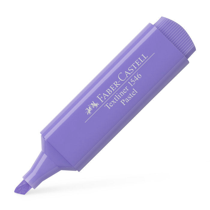 Marcador Faber Castell Textliner 1546 Pastel Lila | Faber Castell | Pack 10 Unidades