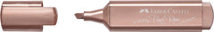 Marcador Faber Textliner 46 Metallic Oro Rosa | Faber Castell | Pack 10 Unidades